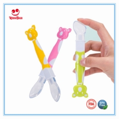 High Quatity Cutlery for Baby Feeding Silicone Spoon Dinnerware