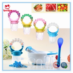 Baby Fruit Feeder with Rattle Handle