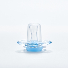 Silicone Baby Pacifier Dummy with Transperant Shield