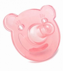 New Animal Cartoon Pure Silicone Baby Sleeping Pacifier