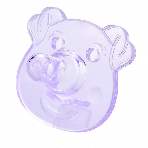 New Animal Cartoon Pure Silicone Baby Sleeping Pacifier