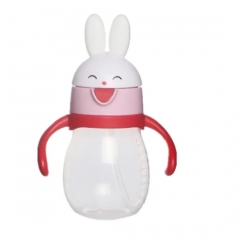 Rabbit Design Baby Training Cup Kids Sports Water Bottle