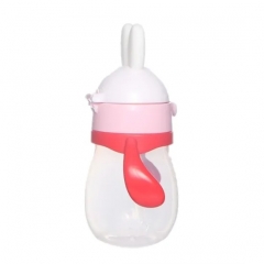 Rabbit Design Baby Training Cup Kids Sports Water Bottle