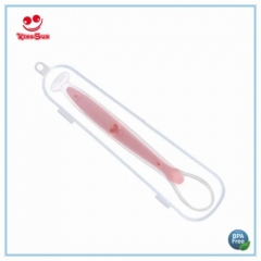 Silicone Baby Food Spoon With Suction Base