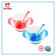 Baby Suction Feeding Bowl with Sensor Spoon