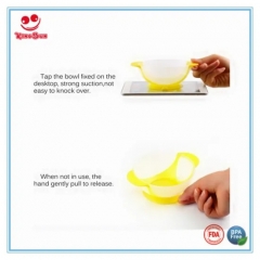 Baby Suction Feeding Bowl with Sensor Spoon
