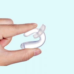 Transparent Liquid Silicone Baby Teether