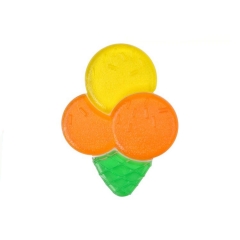 Muti-colors water filled baby teether