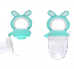 Cute Rabbit Design Fruit Vegetable Pacifier Feeder
