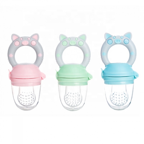 Cartoon Teething Pacifer vegetable Fruit Feeder