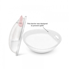 New Food Grade 2pcs Silicone Breast Milk Collector Shells With Belt
