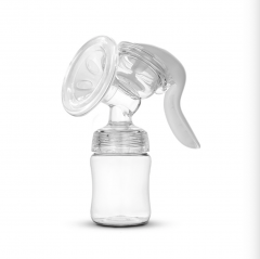 Advanced Manual Breast Pump with Wide Neck Bottle