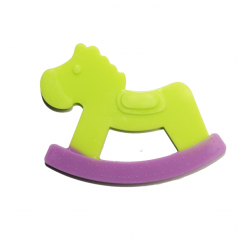 2021 New Colorful Safety Animal Silicone Teether Toy