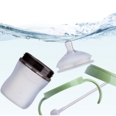 Transaprent Silicone Feeding Bottle 180ml/270ml
