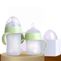 180ml Wide Neck Silicone Spout Water Bottle