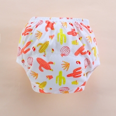 New Baby Underwear Print Learning Pants Baby Breathable Washable Baby Diapers Training Pants